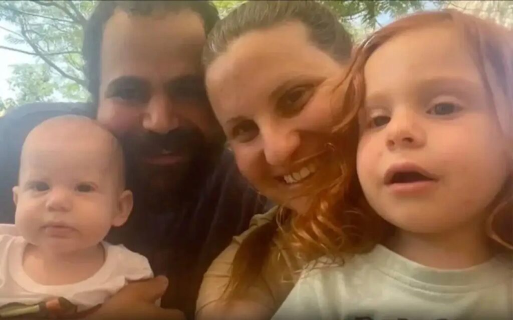 familia Israel Hamas Gaza Bibas