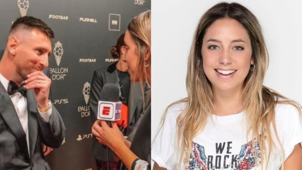¿Messi enamorado de otra mujer? Se viralizan videos del futbolista “coqueteando” con periodista