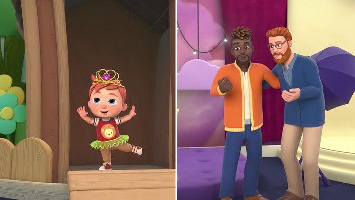 Indignación por programa de Netflix que hizo bailar a un niño en tutú para padres homosexuales