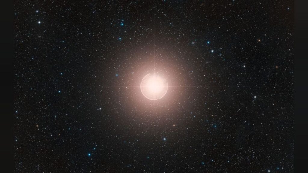 El universo será testigo de la ocultación estelar de la estrella Betelgeuse