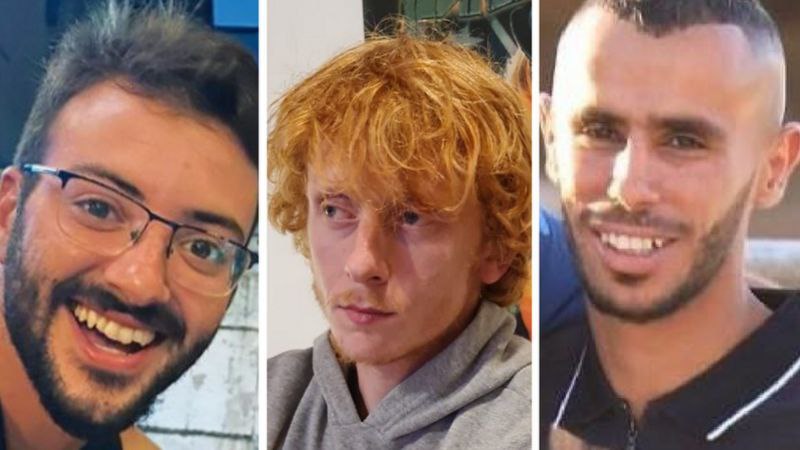 Israel confirma que tres rehenes que fueron asesinados por error ondeaban una bandera blanca