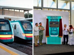 AMLO inaugura el primer tramo del Tren Maya en México
