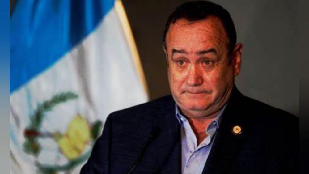 EEUU sanciona y acusa al expresidente de Guatemala por "corrupción"
