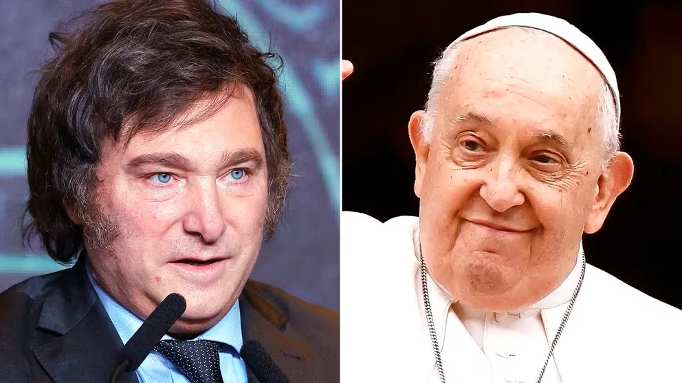 Milei , papa francisco