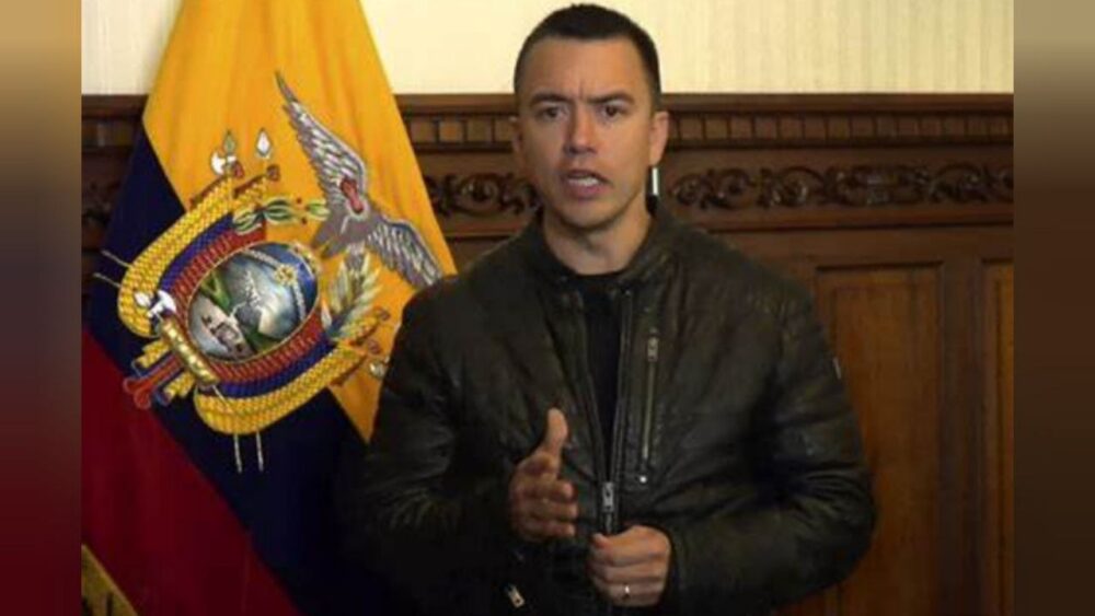 Ecuador se encuentra en un "conflicto armado interno", confirma el gobiernoo