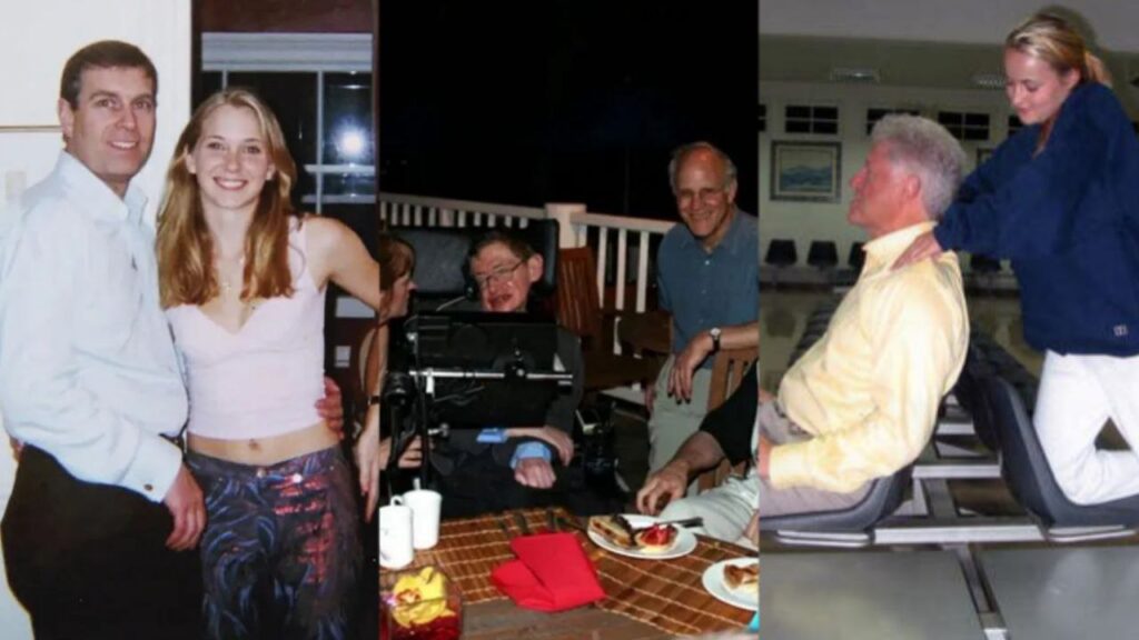 Varios famosos participaron en la red sexual liderada por Jeffrey Epstein