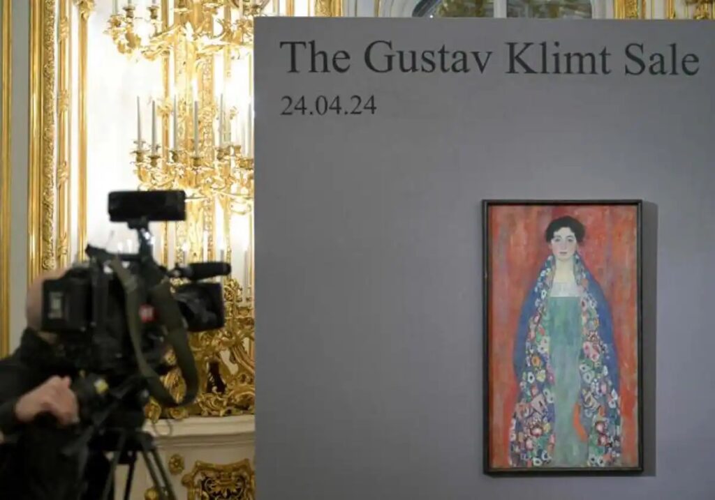 El 'Retrato de la señorita Lieser' (1917), una de las obras tardías de Gustav Klimt