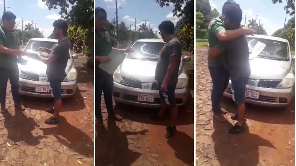 Sorteó su carro para pagar la operación de su hija y el ganador se lo devolvió
