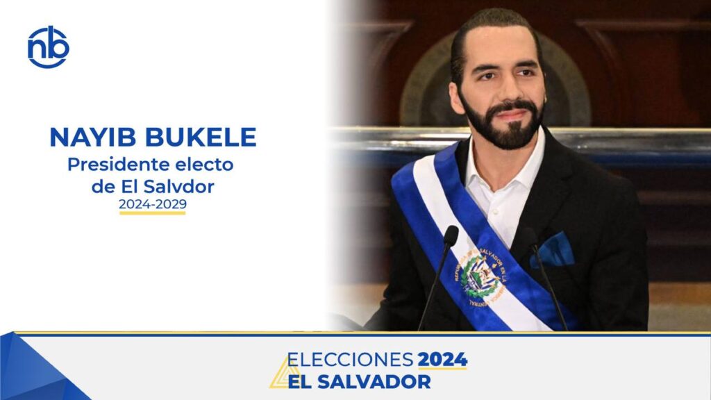 Bukele hace historia al reelegirse como presidente con abrumadora mayoría