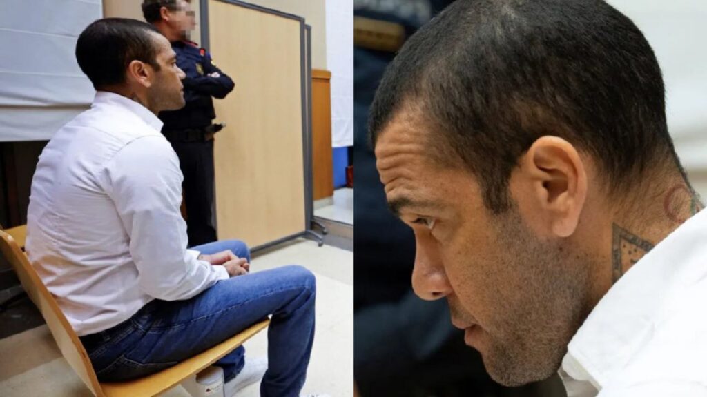 patrimonio, Se viraliza fotografía de Dani Alves, el gesto de preocupación alerta a sus seguidores