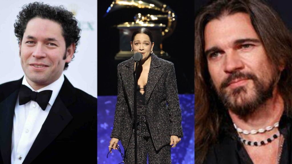 Los latinos ganadores de los Grammy: Natalia Lafourcade, Gustavo Dudamel y Juanes