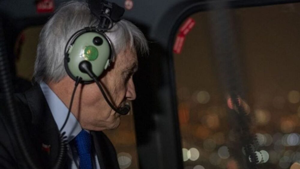 "Piñera va a morir en un accidente de helicóptero": La predicción de un tiktoker hace cuatro años