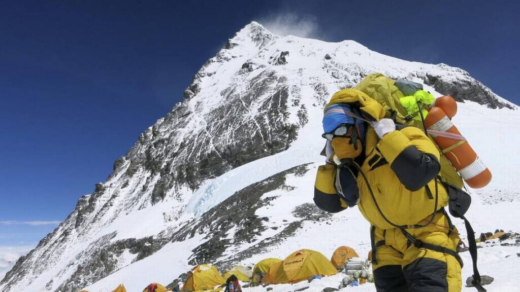 alpinista Everest