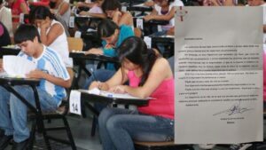 Director de escuela conmueve con su carta a los padres previo a los exámenes finales