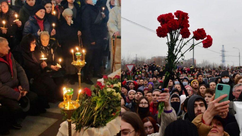 Seguidores del opositor ruso Alexei Navalni le dan el último adiós