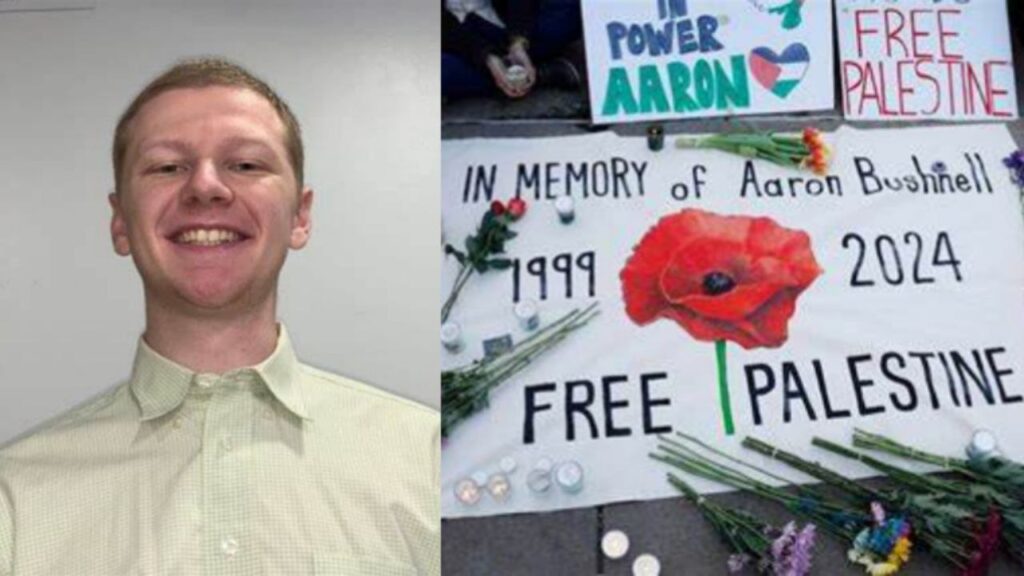 Soldado estadounidense murió calcinado tras prenderse fuego exigiendo paz e Gaza