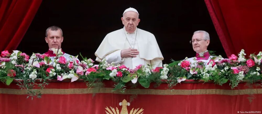 El Papa solicitó que Palestina e Israel se conviertan en dos Estados libres