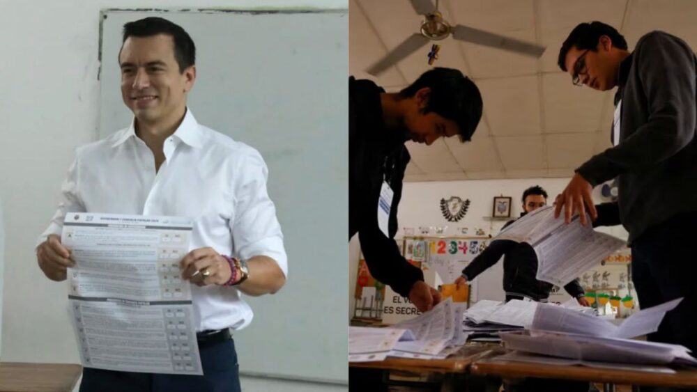 Ecuatorianos respaldaron en las urnas el uso de los militares para controlar el narcotráfico