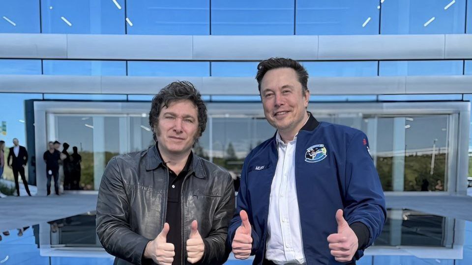 El presidente de Argentina se reúne con Elon Musk