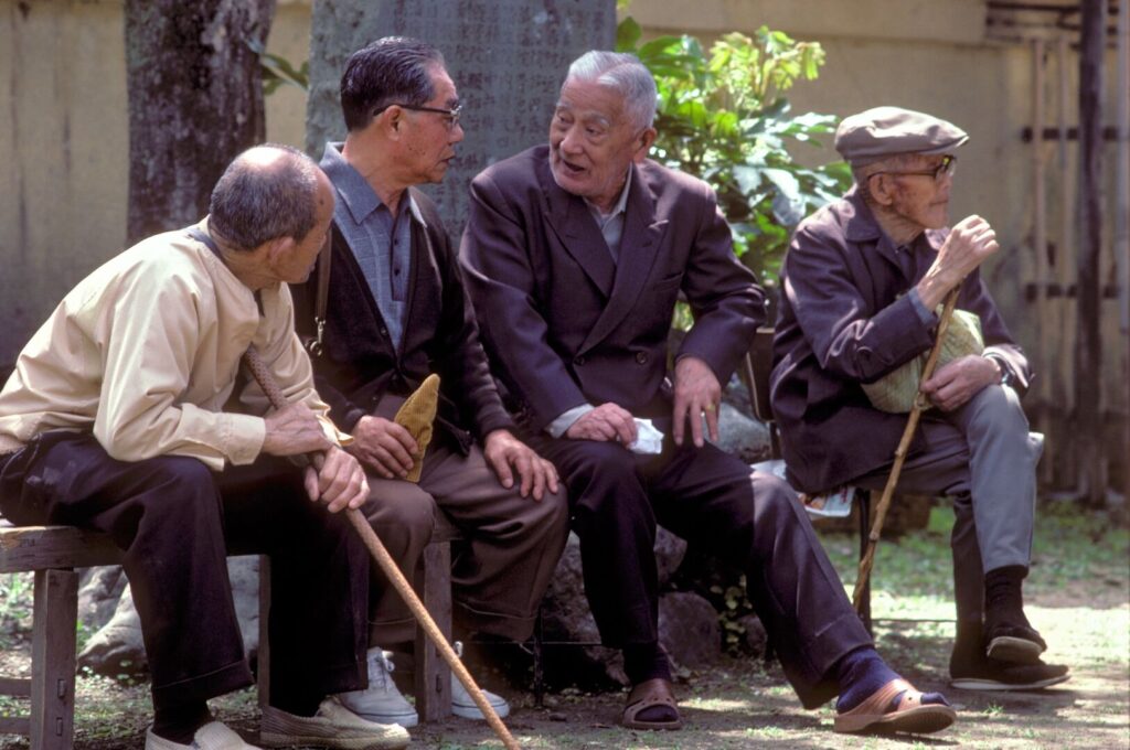 ancianos-japoneses japon Japón
