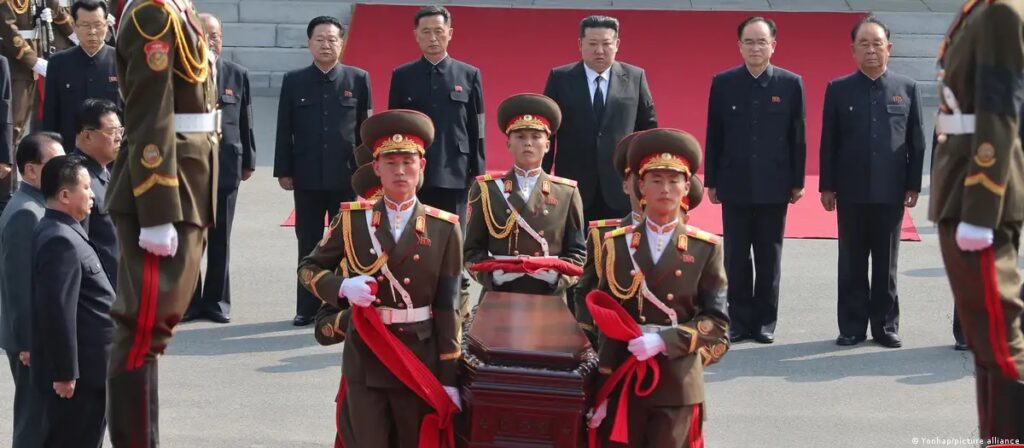 kim jong un funeral corea