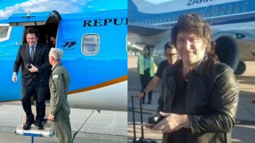 Milei es el presidente argentino con más viajes al exterior en solo seis meses de gobierno