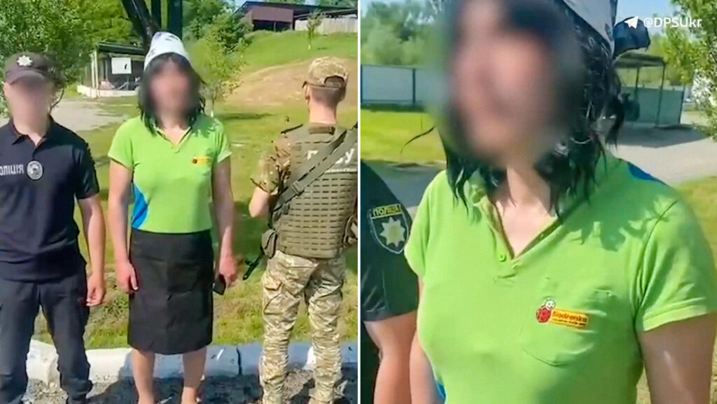 Ucraniano intenta huir de su país vestido de mujer para no ir a la guerra