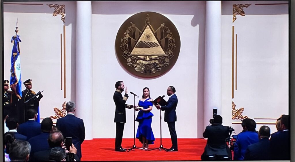 Nayib Bukele asume como presidente en su histórico segundo mandato