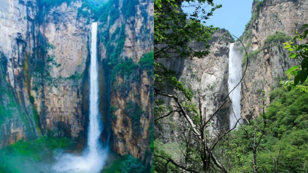 Polémica en China tras descubrirse que la cascada más alta es abastecida por una tubería
