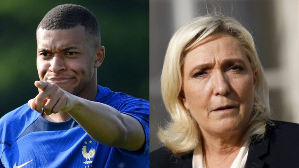 Mbappé “abre la guerra” contra Le Pen: “Estamos en un momento crucial”