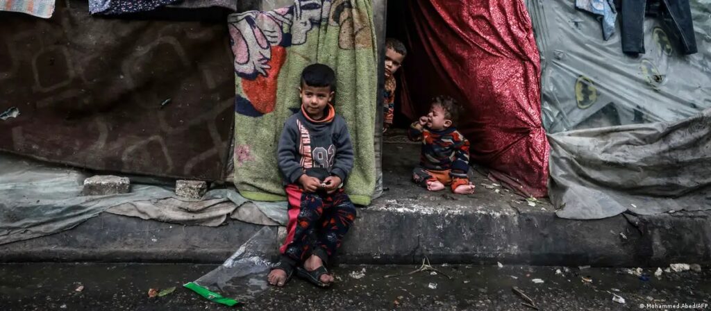 ninos franja de Gaza niños