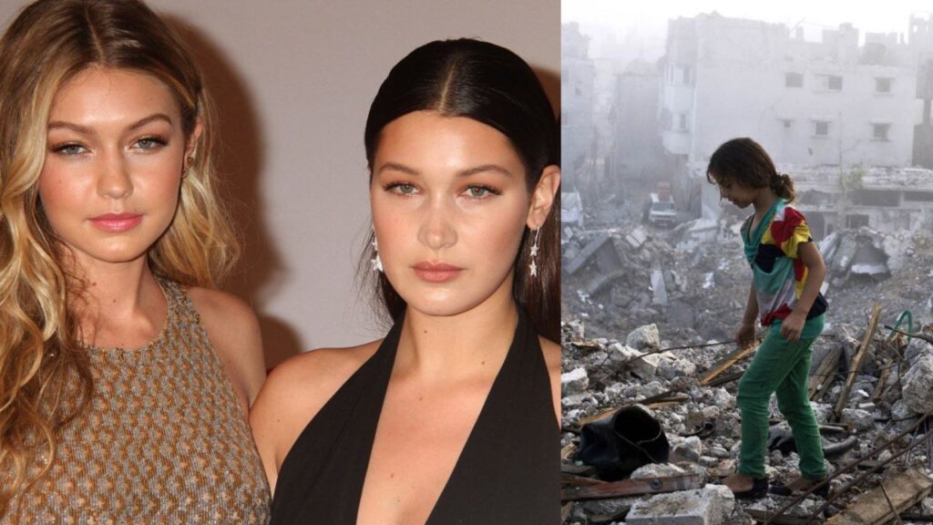 Gigi y Bella Hadid donan un millón de dólares para ayudar a niños palestinos