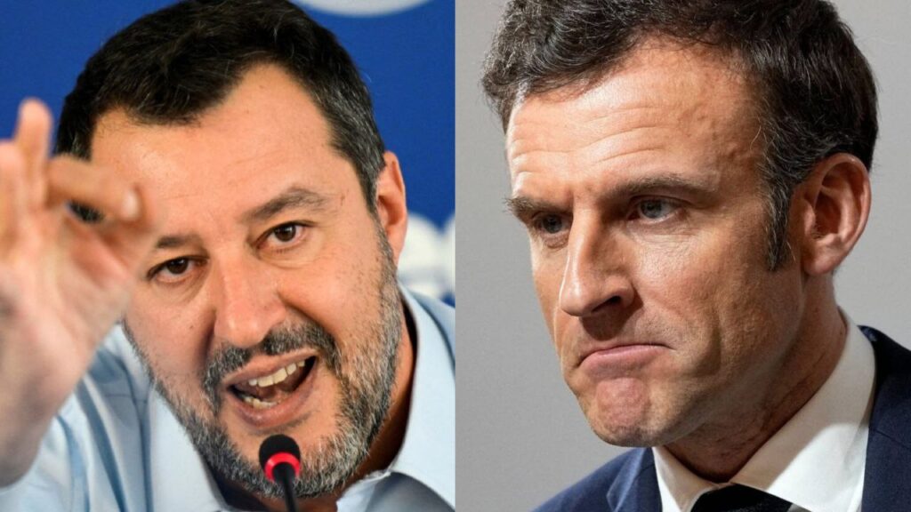 Viceministro de Italia reta a Macron a ponerse un chaleco e ir a combatir a Ucrania