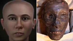 Revelan el verdadero rostro del gran faraón Tutankamón