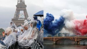 Juegos Olímpicos de París 2024: Ceremonia se vio opacada por una intensa lluvia