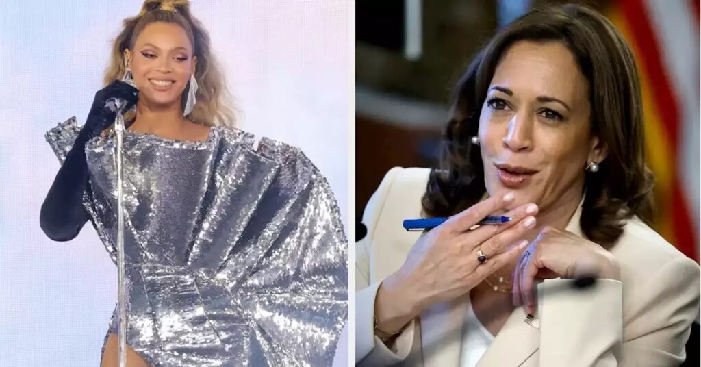 kamala harris beyonce
