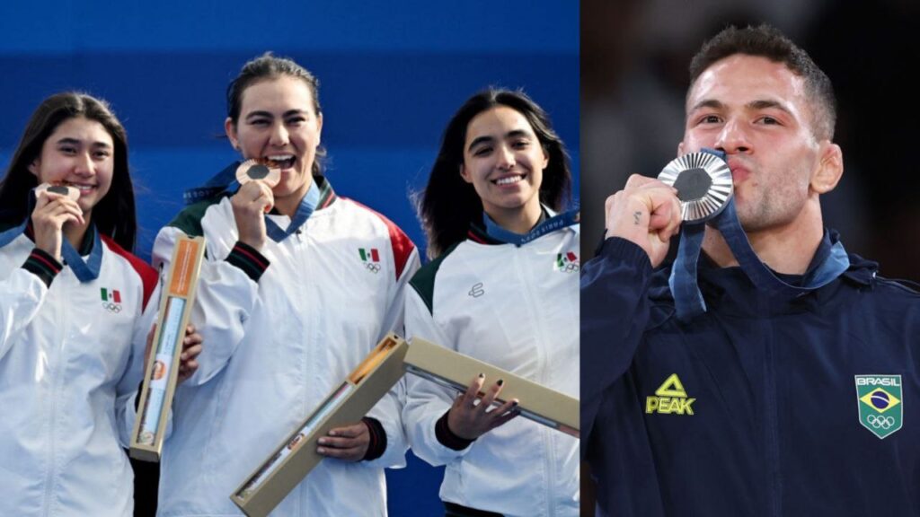 México y Brasil le dan a Latinoamérica las primeras medallas olímpicas