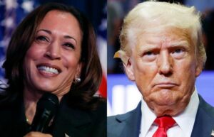Harris y Trump están empatados con 49% 