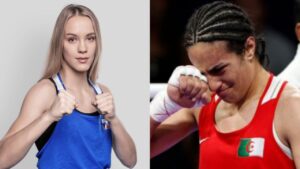 Azalia, la boxeadora rusa que noqueó a Imane y que no participa en los Olímpicos