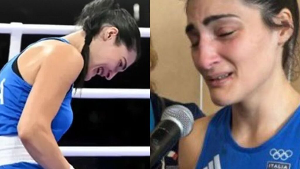 Boxeadora italiana que se rindió en 45 segundos pidió disculpas a Imane Khelif