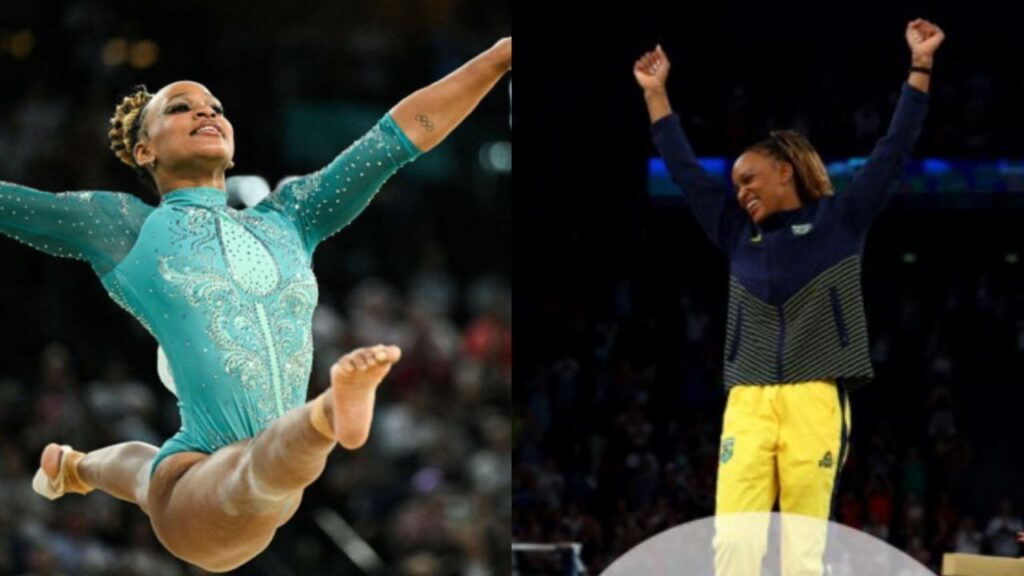 Rebeca, la gimnasta brasileña que le arrebató la medalla de oro a Simone Biles