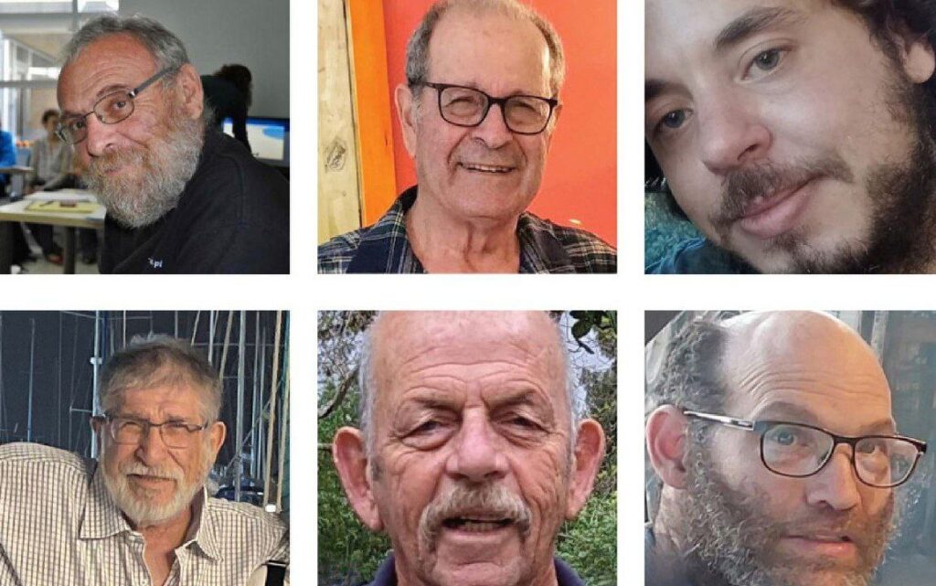 Israel recupera los cadáveres de seis rehenes raptados y asesinados por Hamas