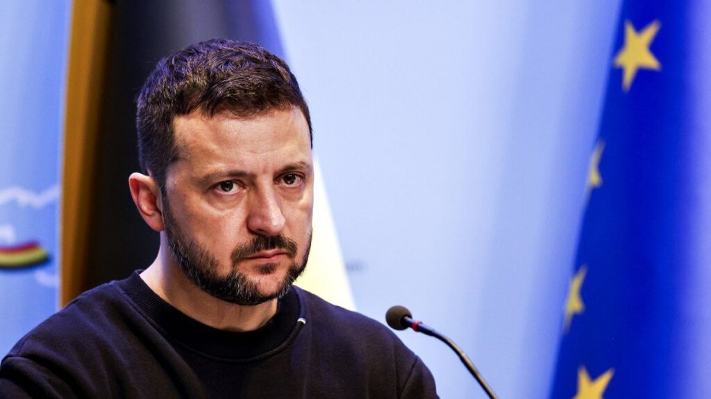 Ucrania, blanqueo, en contra, sistema de defensa, Presidente de Ucrania presenta el "plan de la victoria" para derrotar a Putin, zelenski