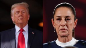 Donald Trump y Claudia Sheinbaum llegan a un acuerdo sobre flujo migratorio y lucha contra el narcotráfico 