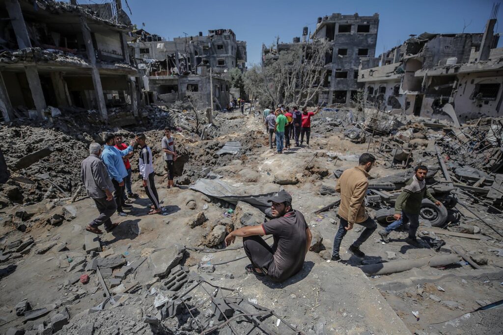 Mueren seis niños en un bombardeo israelí en la Franja de Gaza 