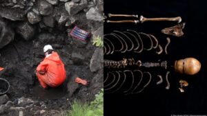 Descubren un esqueleto de un personaje de la saga nórdica “Sverris”