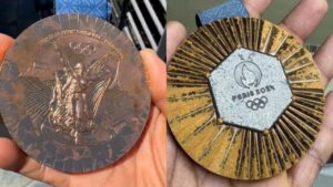 Francia está en medio de una polémica por medallas deterioradas de los Juegos Olímpicos 2024 