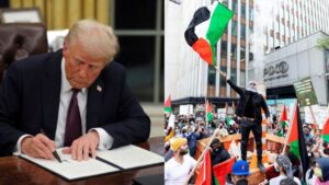 Trump ordena deportar a estudiantes extranjeros involucrados en las protestas propalestinas 
