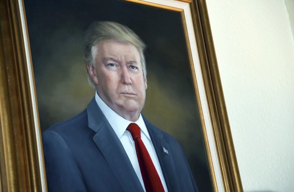 Trump Colorado retrato capitolio