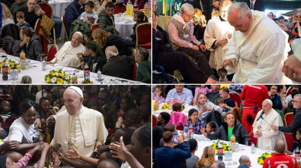 Bergoglio demostró ser el papa de los pobres